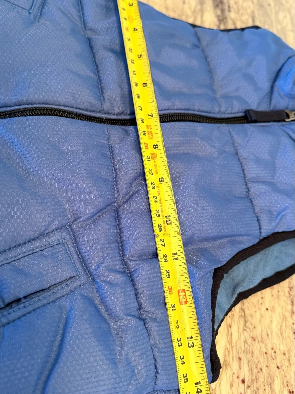 Gap Kids blue quilted vest 4T